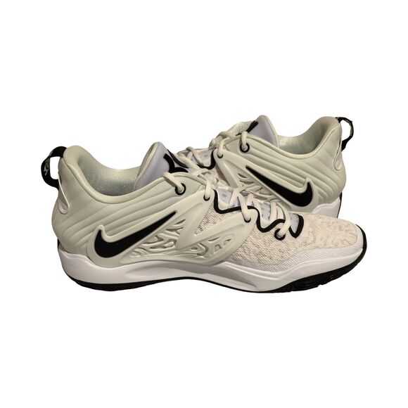 Size 13.5 Nike KD 15 TB Promo White Black Mens Basketball Shoes DX6648-100